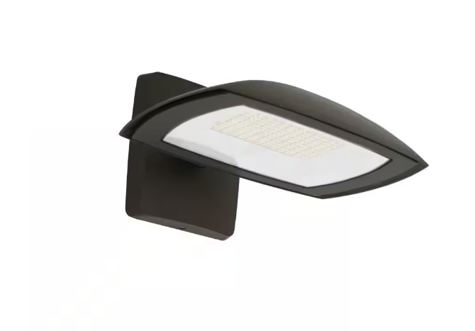 Commercial Electric LED color changing wall or flood light 1500 Lumens- Dark Bronze