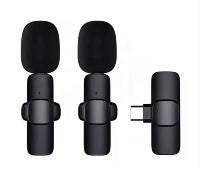 Wireless lavalier microphone for podcasters, vloggers and content creators