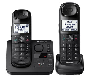 Panasonic KX-TGL432B Dect_6.0 2-Handset Landline Telephone